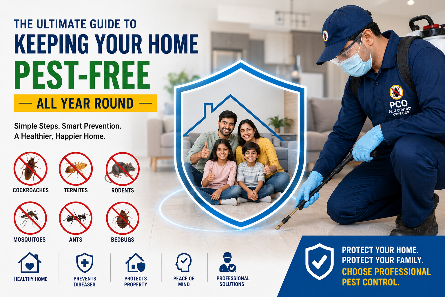 The Ultimate Guide to Keeping Your Home Pest-Free All Year Round