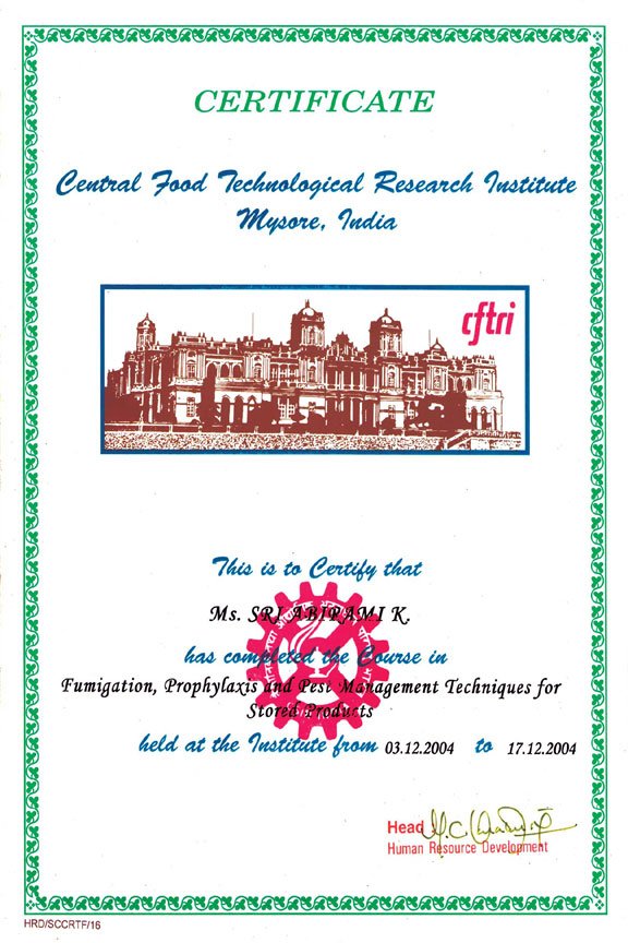 Central Food Technological Research Institute