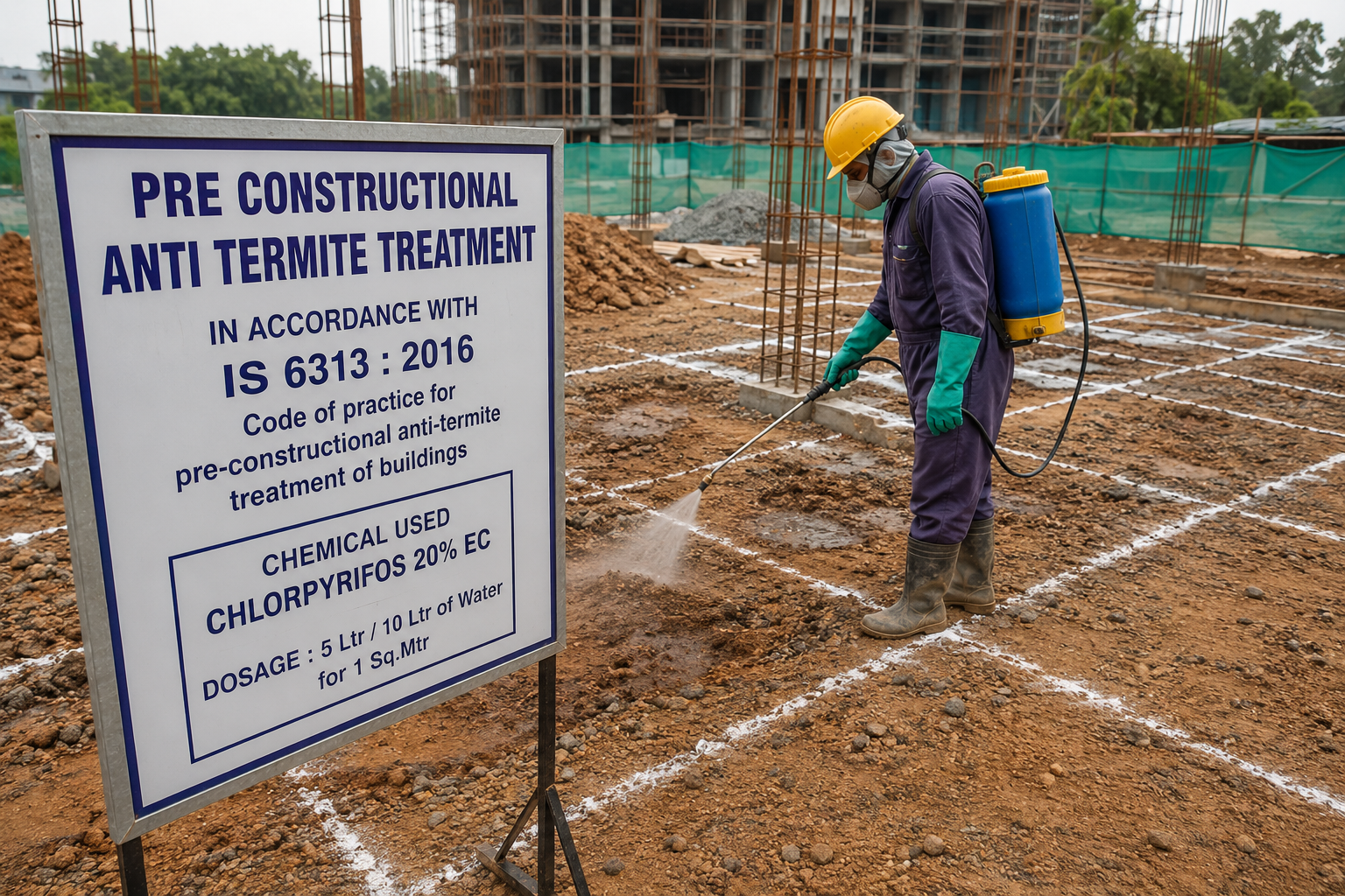 Pre-Constructional Anti Termite Termite