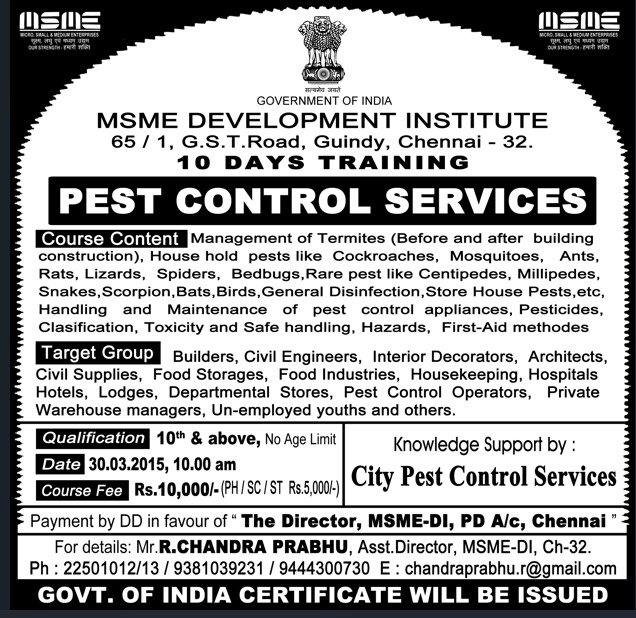 MSME Training Program
